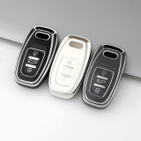 Sliver TPU Car Key Cover For Audi Key Protect Case