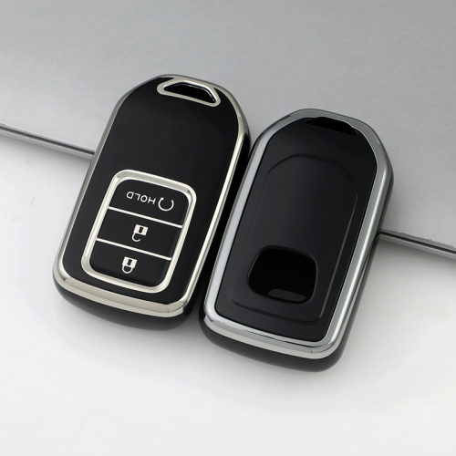 Sliver TPU Car Key Cover For Honda Key Protect Case
