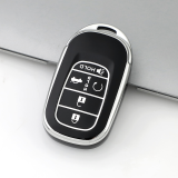 Sliver TPU Car Key Cover For Honda Key Protect Case