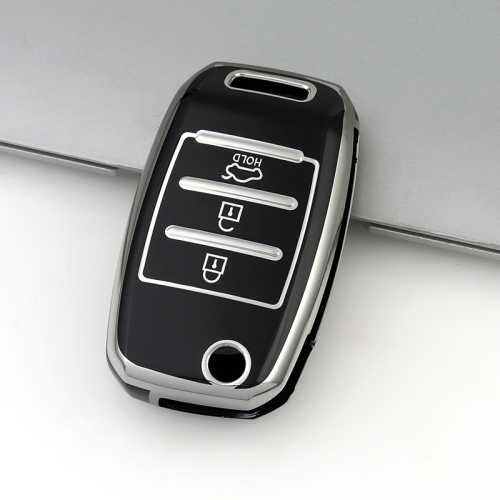 Sliver TPU Car Key Cover For Kia Key Protect Case