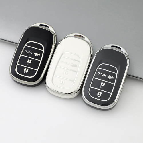 Sliver TPU Car Key Cover For Honda Key Protect Case