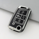 Sliver TPU Car Key Cover For Volkswagen Key Protect Case