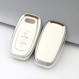 Sliver TPU Car Key Cover For Audi Key Protect Case