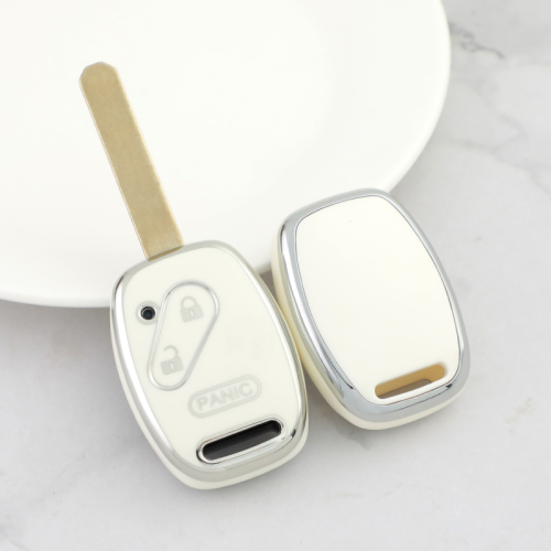 Sliver TPU Car Key Cover For Honda Key Protect Case