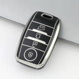 Sliver TPU Car Key Cover For Kia Key Protect Case