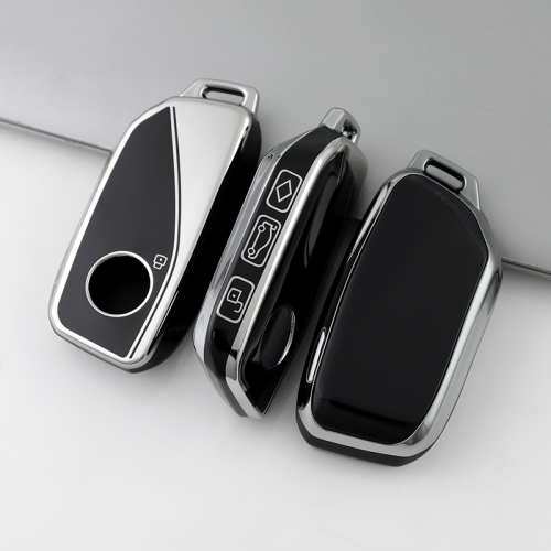 Sliver TPU Car Key Cover For BMW Key Protect Case