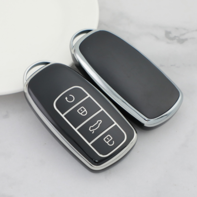 Sliver TPU Car Key Cover For Chery Key Protect Case