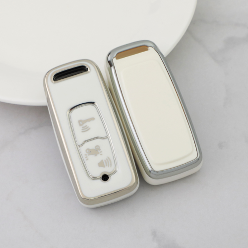 Sliver TPU Car Key Cover For Honda Key Protect Case