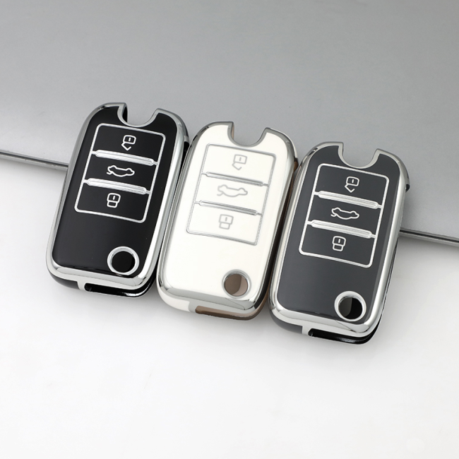 Sliver TPU Car Key Cover For ROEWE Key Protect Case