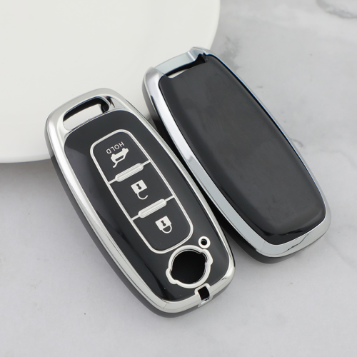 Sliver TPU Car Key Cover For Nissan Key Protect Case