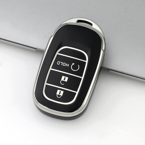 Sliver TPU Car Key Cover For Honda Key Protect Case