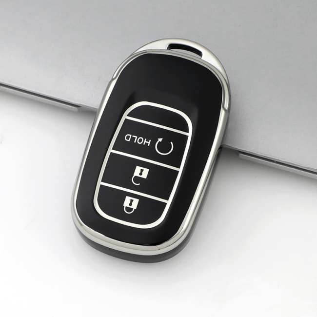 Sliver TPU Car Key Cover For Honda Key Protect Case