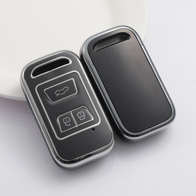 Sliver TPU Car Key Cover For Chery Key Protect Case
