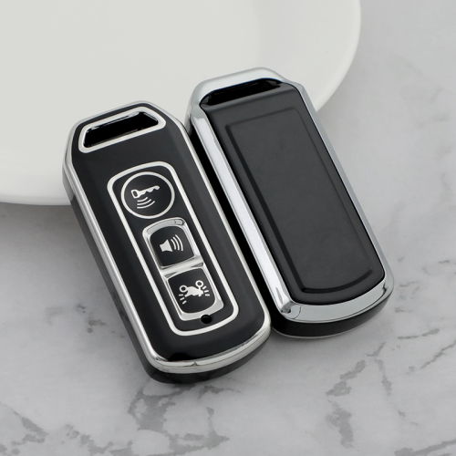 Sliver TPU Car Key Cover For Honda Key Protect Case