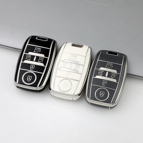 Sliver TPU Car Key Cover For Kia Key Protect Case