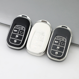 Sliver TPU Car Key Cover For Honda Key Protect Case