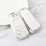 Sliver TPU Car Key Cover For Audi Key Protect Case