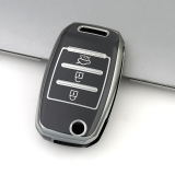 Sliver TPU Car Key Cover For Kia Key Protect Case
