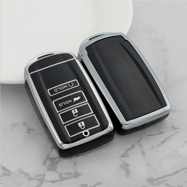 Sliver TPU Car Key Cover For Honda Key Protect Case