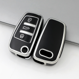 Sliver TPU Car Key Cover For Audi Key Protect Case
