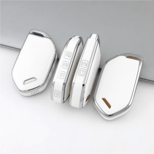 Sliver TPU Car Key Cover For Kia Key Protect Case