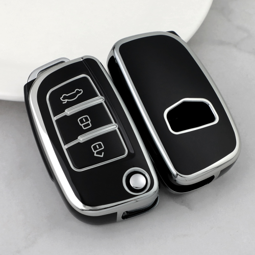 Sliver TPU Car Key Cover For Geely Key Protect Case