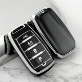 Sliver TPU Car Key Cover For Jeep Key Protect Case