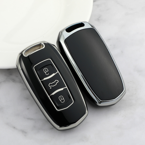 Sliver TPU Car Key Cover For Geely Key Protect Case