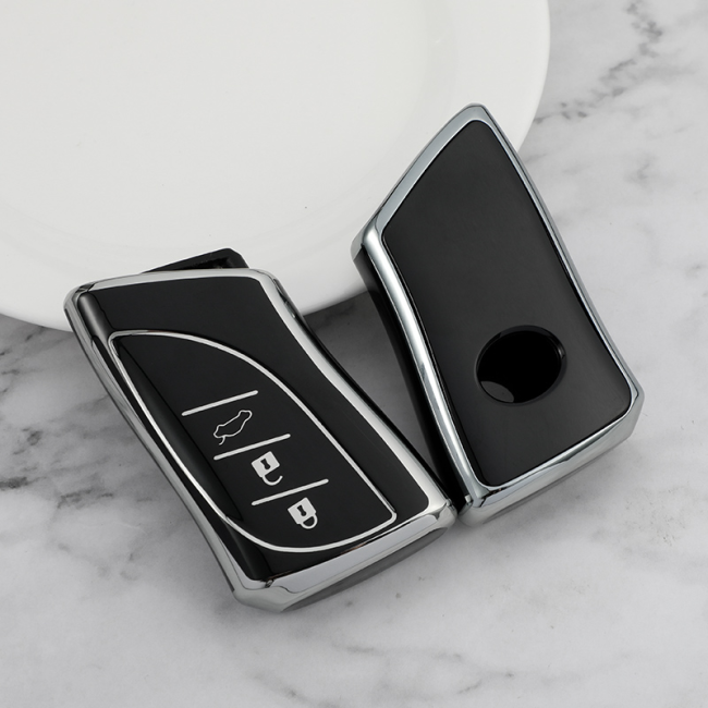 Sliver TPU Car Key Cover For Lexus Key Protect Case