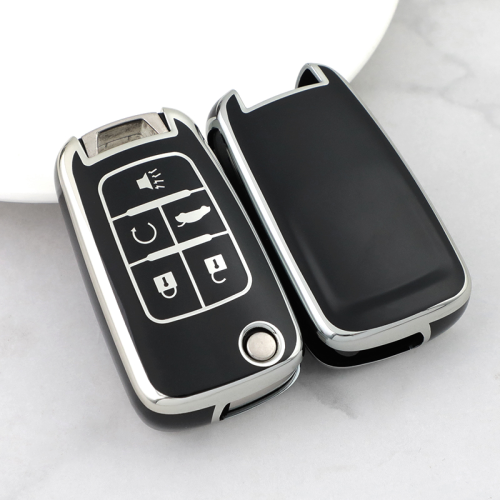 Sliver TPU Car Key Cover For Chevrolet Key Protect Case