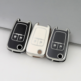 Sliver TPU Car Key Cover For Chevrolet Key Protect Case