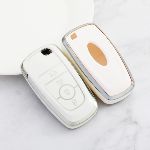 Sliver TPU Car Key Cover For Ford Key Protect Case