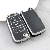 Sliver TPU Car Key Cover For Chevrolet Key Protect Case