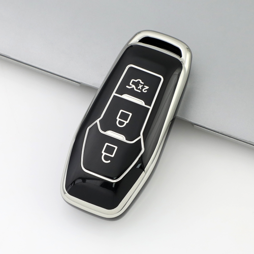 Sliver TPU Car Key Cover For Ford Key Protect Case