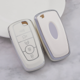 Sliver TPU Car Key Cover For Ford Key Protect Case