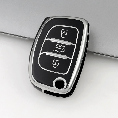 Sliver TPU Car Key Cover For Hyundai Key Protect Case