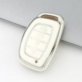 Sliver TPU Car Key Cover For Hyundai Key Protect Case