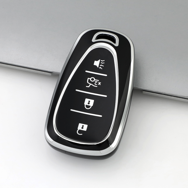 Sliver TPU Car Key Cover For Chevrolet Key Protect Case