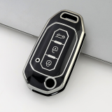 Sliver TPU Car Key Cover For Ford Key Protect Case
