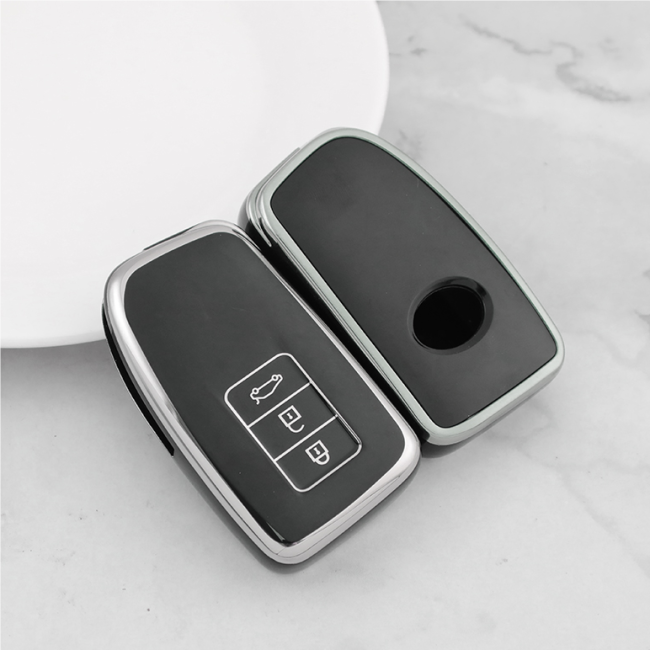Sliver TPU Car Key Cover For Lexus Key Protect Case