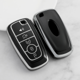 Sliver TPU Car Key Cover For Ford Key Protect Case