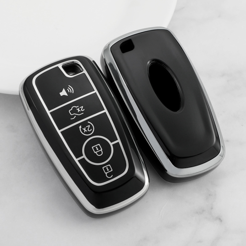 Sliver TPU Car Key Cover For Ford Key Protect Case