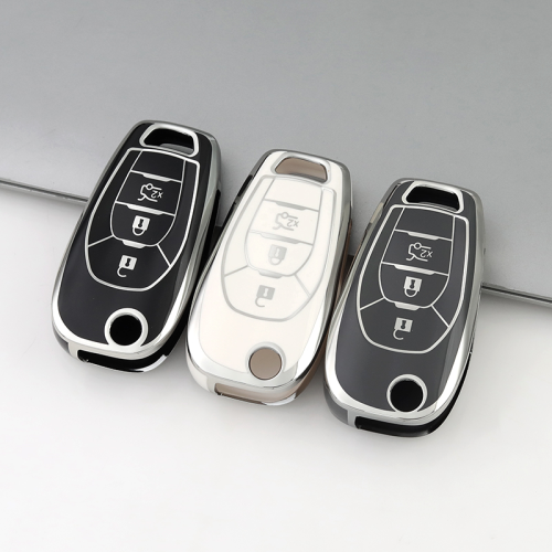 Sliver TPU Car Key Cover For Chevrolet Key Protect Case