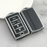 Sliver TPU Car Key Cover For Jeep Key Protect Case