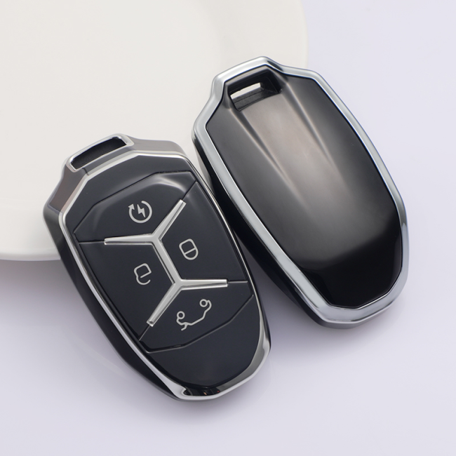 Sliver TPU Car Key Cover For LYNK&CO Key Protect Case