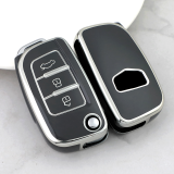 Sliver TPU Car Key Cover For Geely Key Protect Case