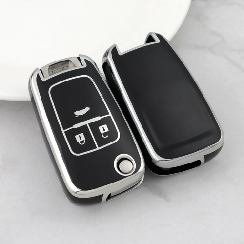 Sliver TPU Car Key Cover For Chevrolet Key Protect Case