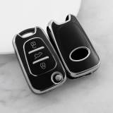 Sliver TPU Car Key Cover For Hyundai Key Protect Case