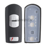 For Mazda 2+1 button remote key blank .2 part of the key