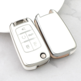 Sliver TPU Car Key Cover For Chevrolet Key Protect Case